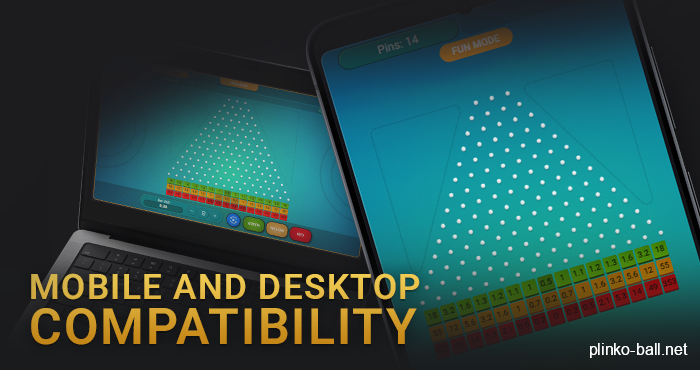 Play Plinko online via your phone or computer