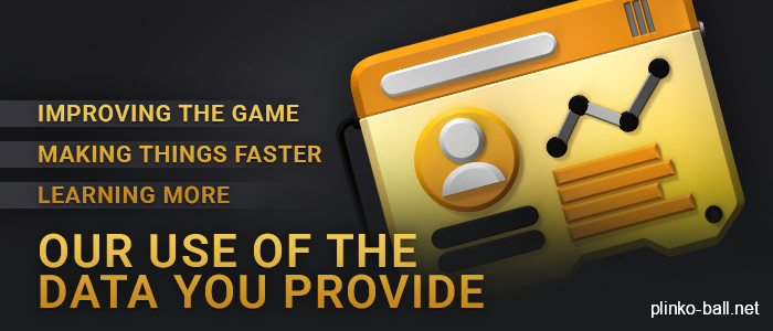 How player data is used in Plinko Online